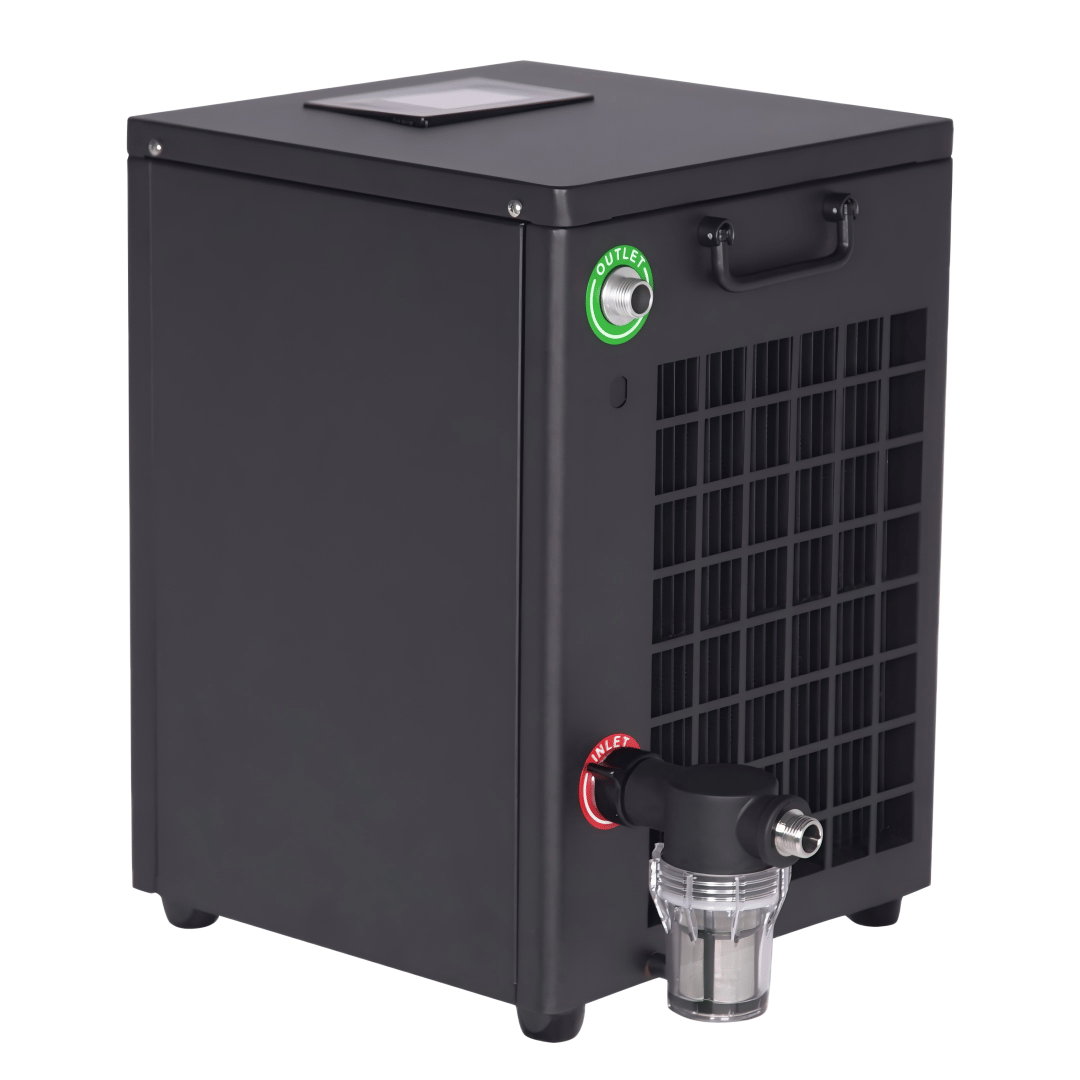 תקציבי 0.6 HP צ'ילר מים לבריאות | מערכת אמבטיית קרח חכמה