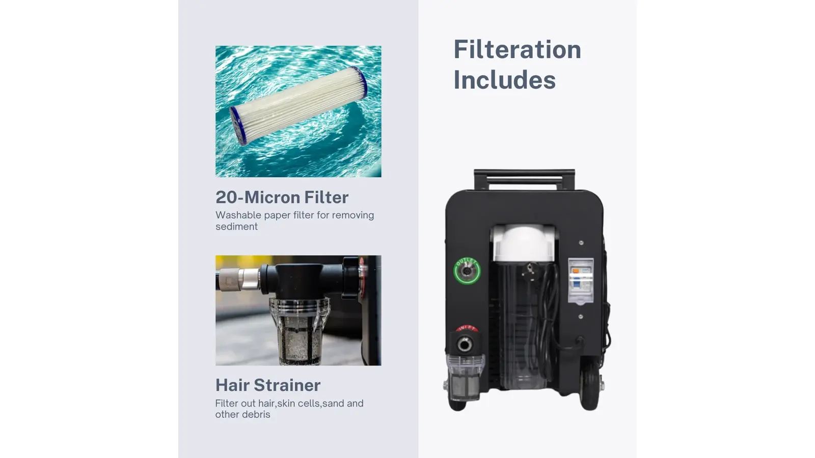 Cold Plunge Chiller and Filter: Pure Refreshment