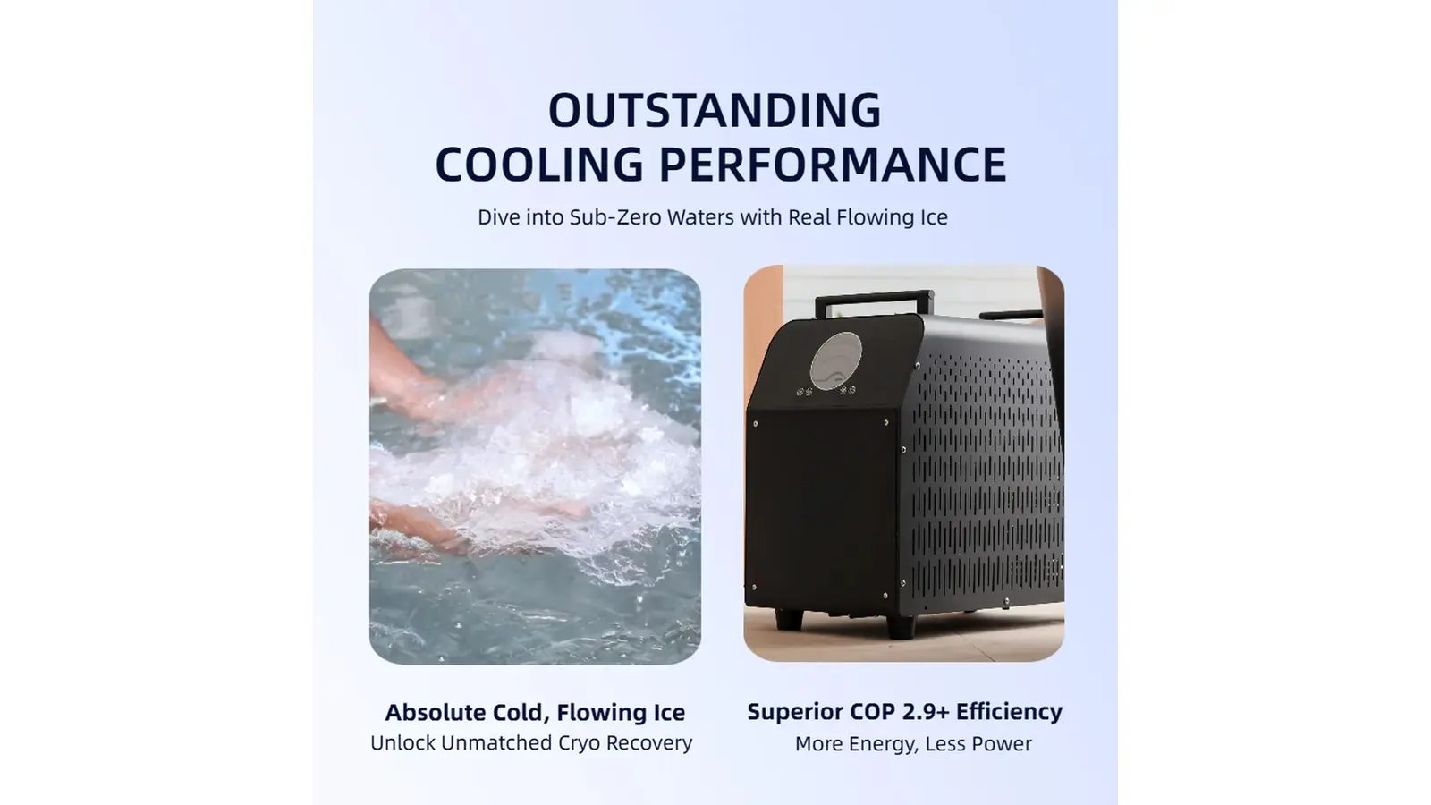 Ice Chiller for Ice Bath: Stay Frozen Longer